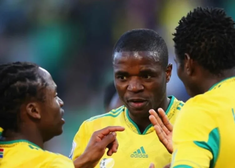 ‘It was nobody’s fault’ – Mokoena defends himself over Forlan World Cup goal