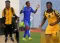 New promotions? Three youngsters training with Kaizer Chiefs
