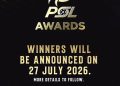 The winners of the PSL awards will be announced on July 27, 2026