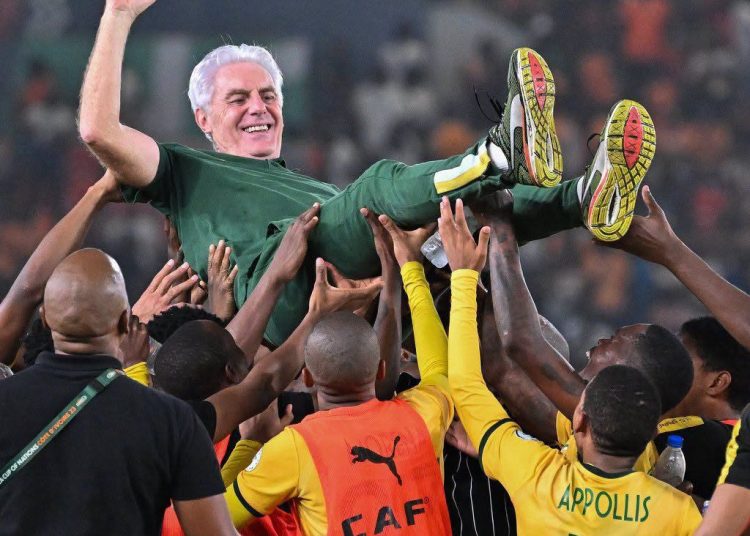 BREAKING: Hugo Broos is going nowhere, he remains Bafana coach – SAFA  SAFA sour…