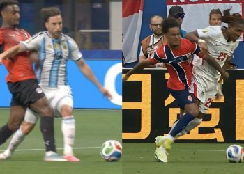 WHAT IS HAPPENING?? Djed Spence was clearly fouled inside the box, yet VAR deci…