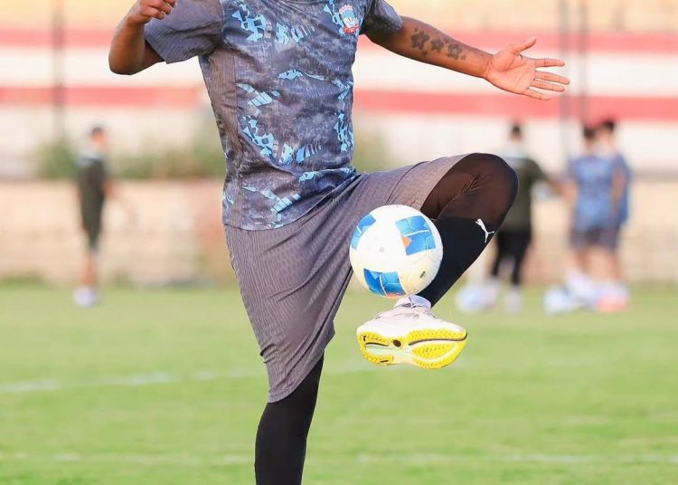 Sipho Mbule had his first training session today for his new club Zakho FC of Ir…