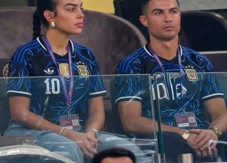 The GOAT stayed behind to support his wife’s country
