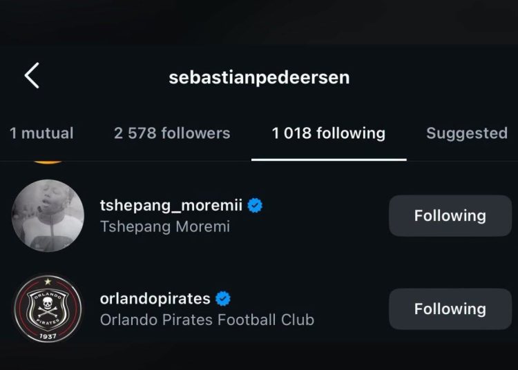 He is coming Buccaneers  Orlando Pirates incoming striker Sebastian Pedersen i…