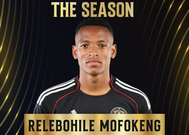Betway Premiership Young Player Of The Season  – Relebohile Mofokeng (Orlando Pi…