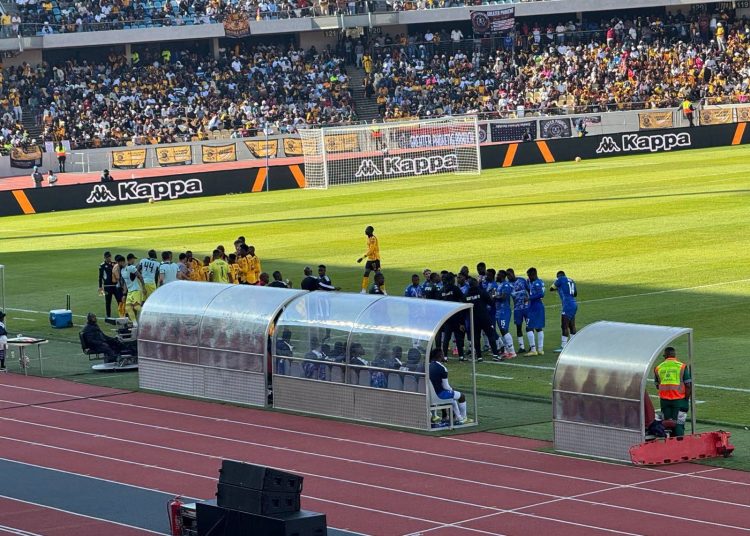 Both Kaizer Chiefs and Scottland FC changed their kits at halftime and it doesn’…