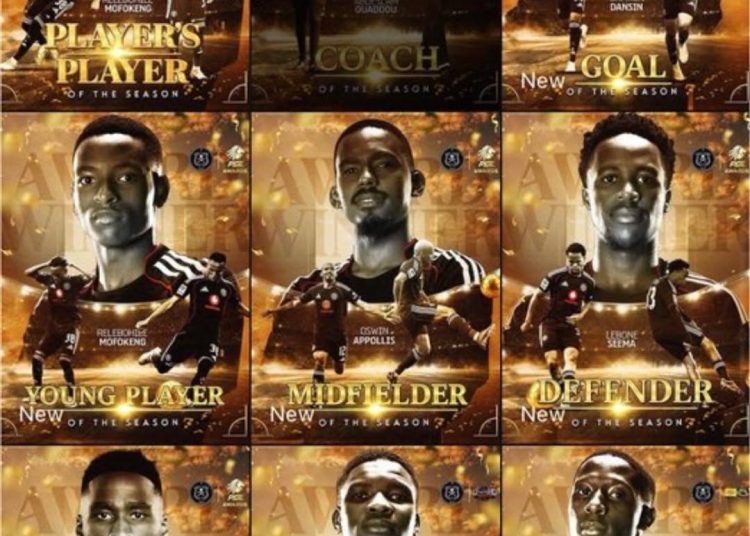 Orlando Pirates is the first football club in South Africa to win 10 awards in s…