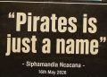 What a bold statement by Siphamandla Ncacana