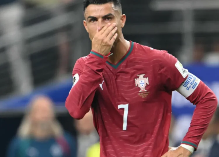 Cristiano Ronaldo close to tears as FIFA World Cup dream ends