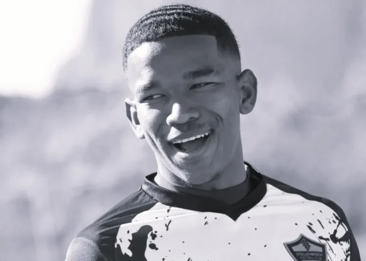 Stellenbosch FC pays emotional tribute to Jayden Adams