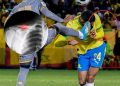 No card was given, no apology was issued, the player is still out injured.